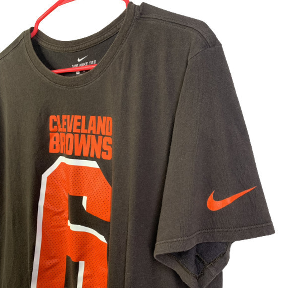 NIKE x CLEVELAND BROWNS Mayfield #6 Jersey Dri-Fit‎ T-Shirt - Picture 2 of 6